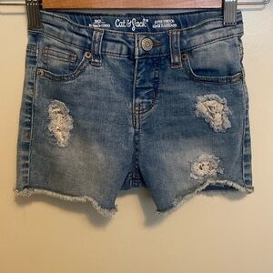 Cat and jack super stretch denim shorts